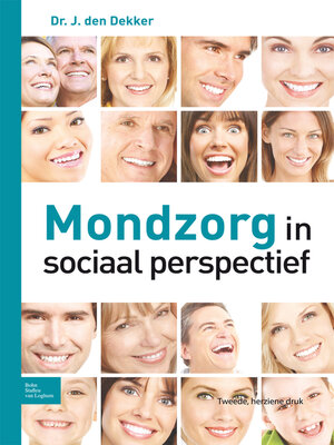 cover image of Mondzorg in sociaal perspectief
